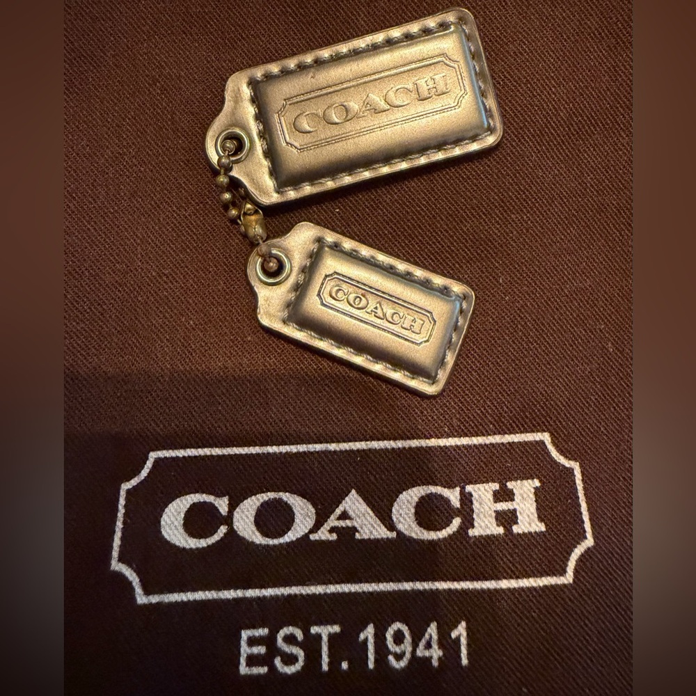 Coach Silver hang tags- 2fer Deal